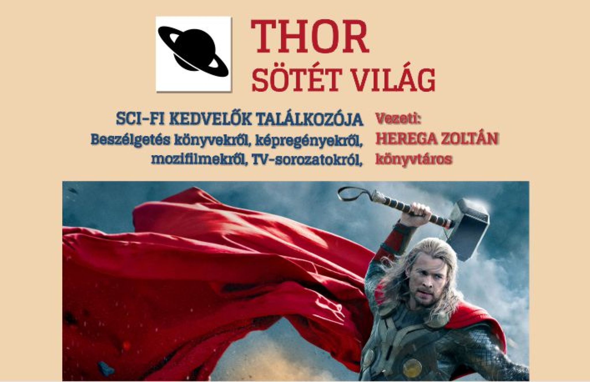 Sci-fi kedvelők tal&aacute;lkoz&oacute;ja