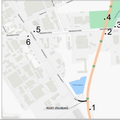 Kiskunfélegyházai út (5-ös sz. főút) - Külső-Szegedi út csatlakozása kép