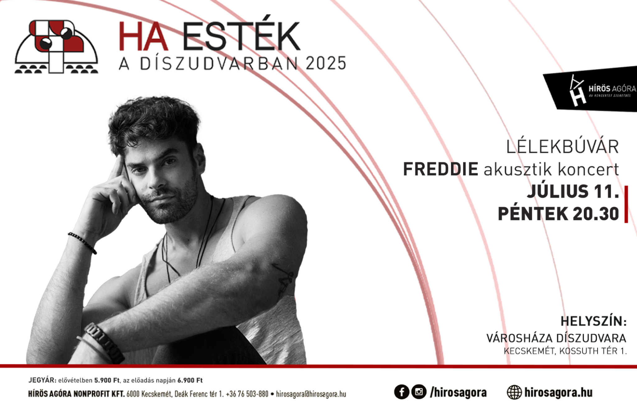 Lélekbúvár - Freddie akusztik koncert