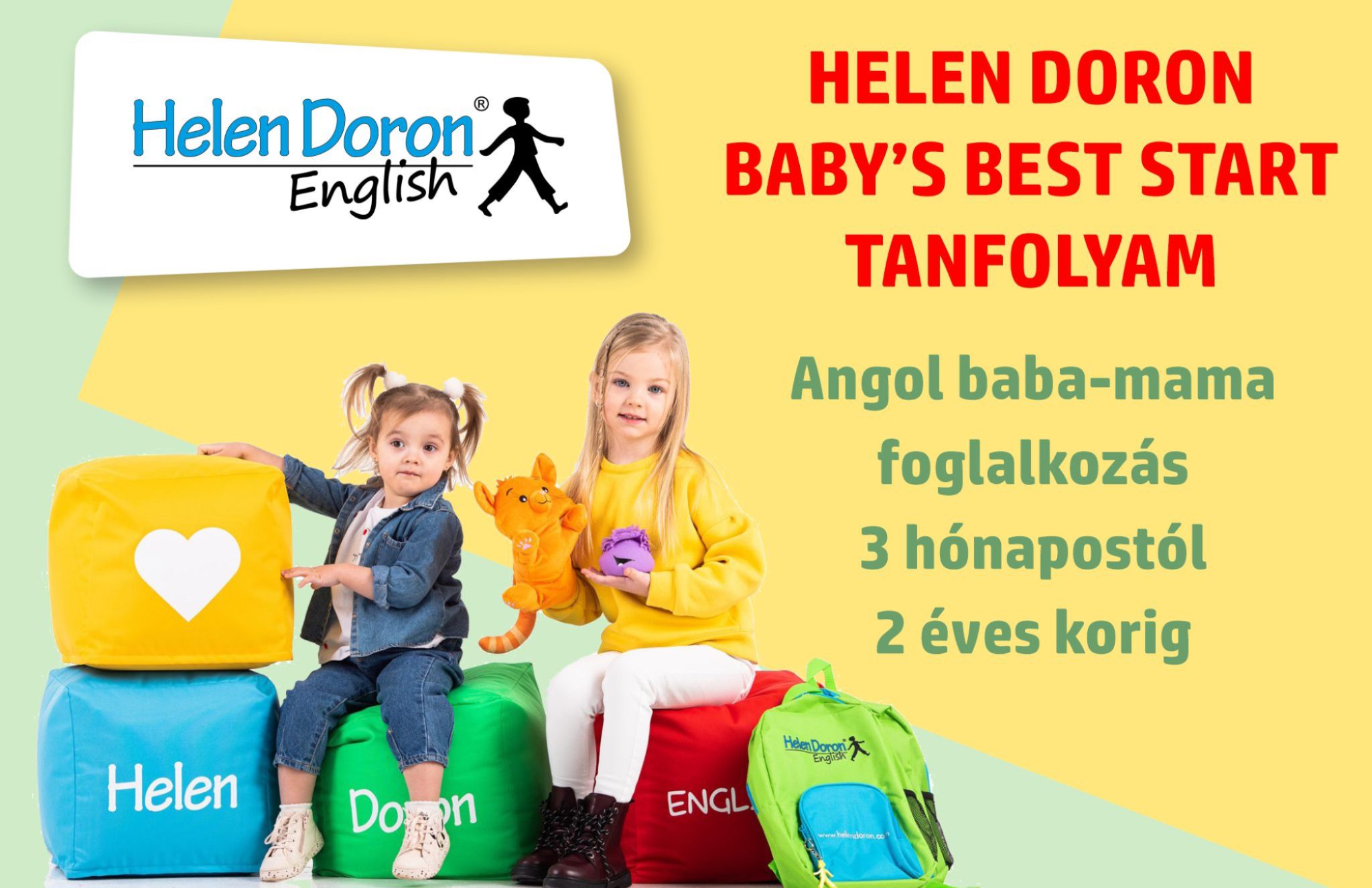 Helen Doron - angol nyelvű baba-mama foglalkozás a Széchenyivárosban