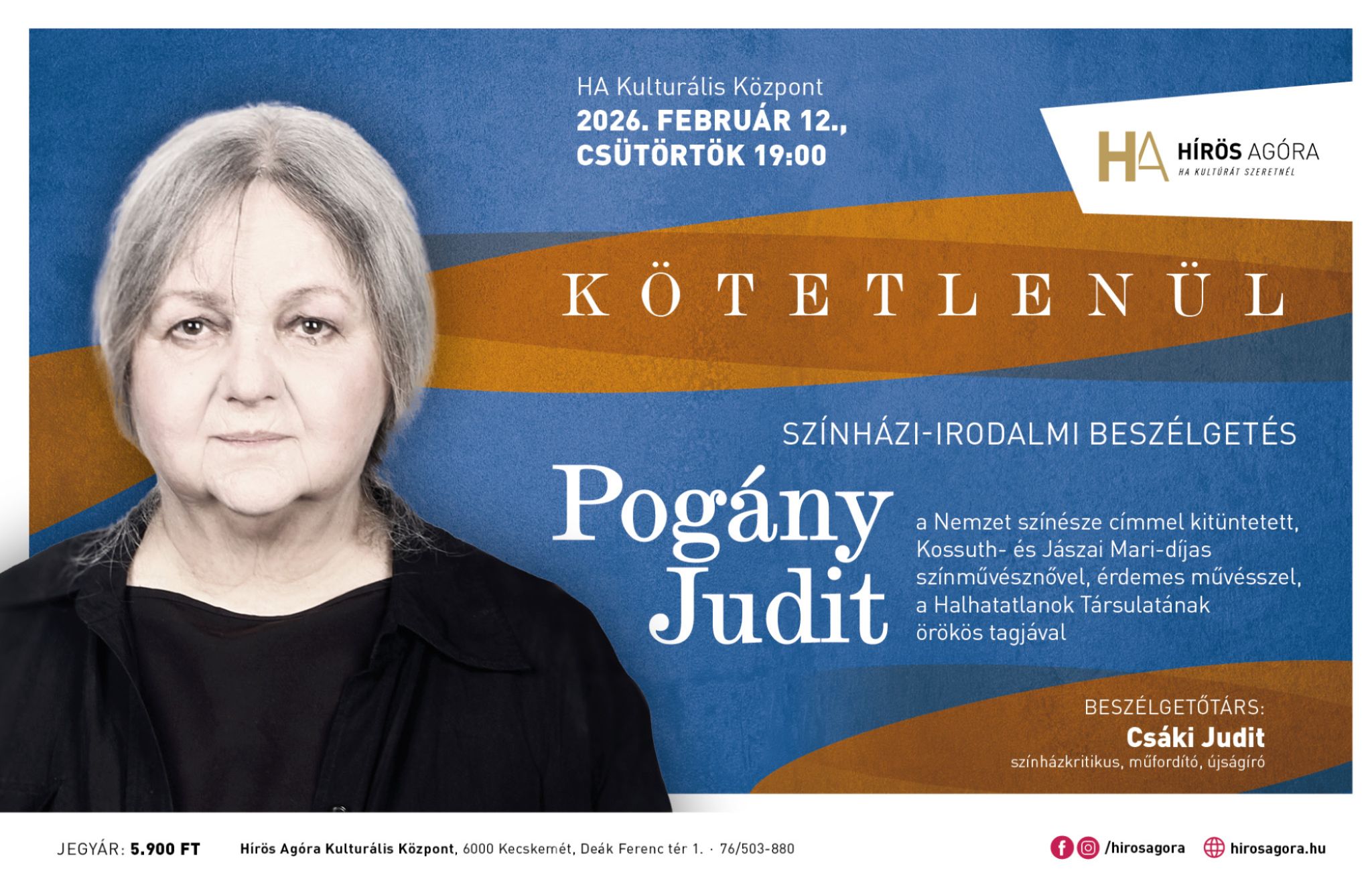 K&ouml;tetlen&uuml;l Pog&aacute;ny Judittal