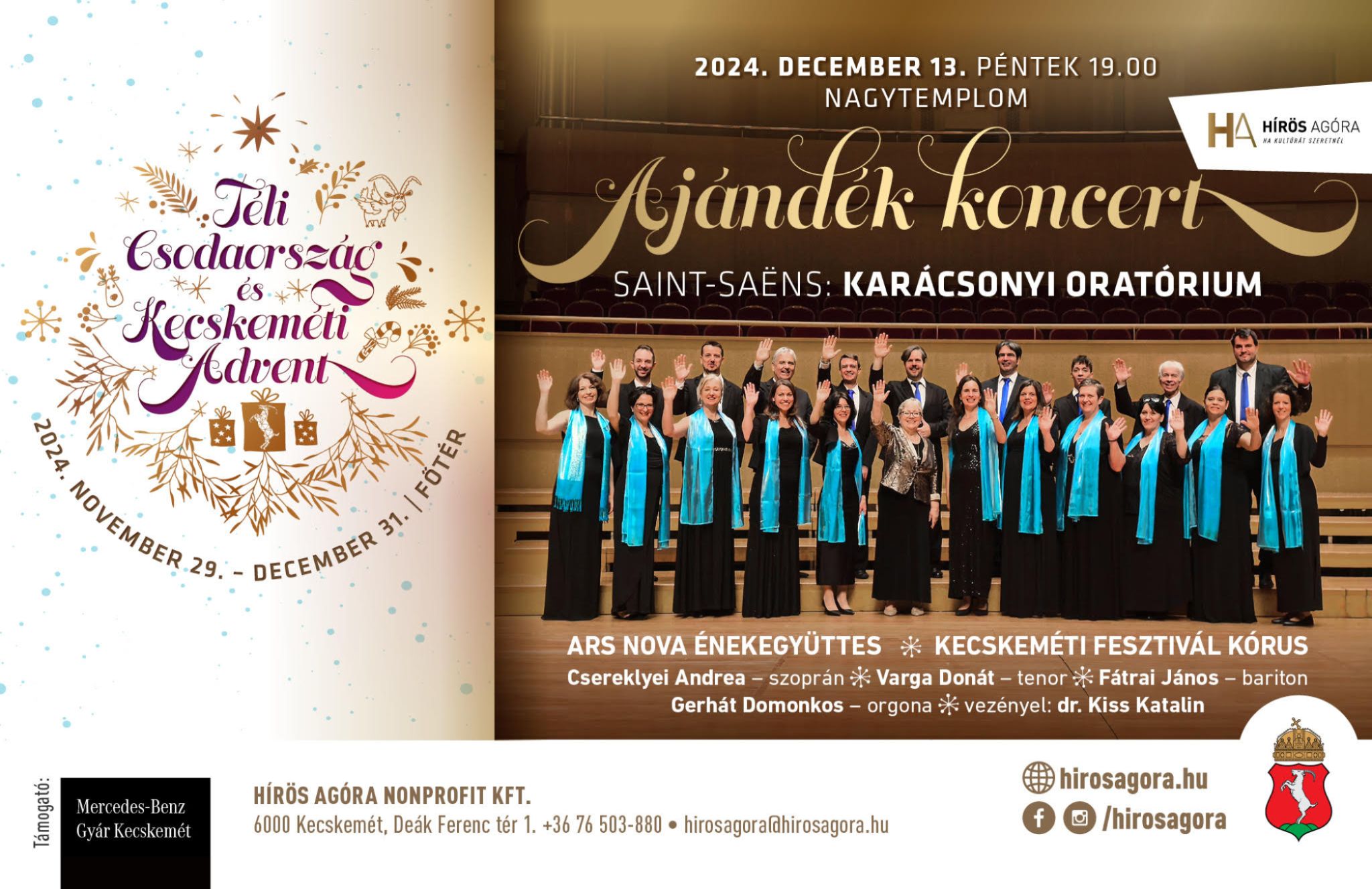 Saint-Saëns: Karácsonyi oratórium