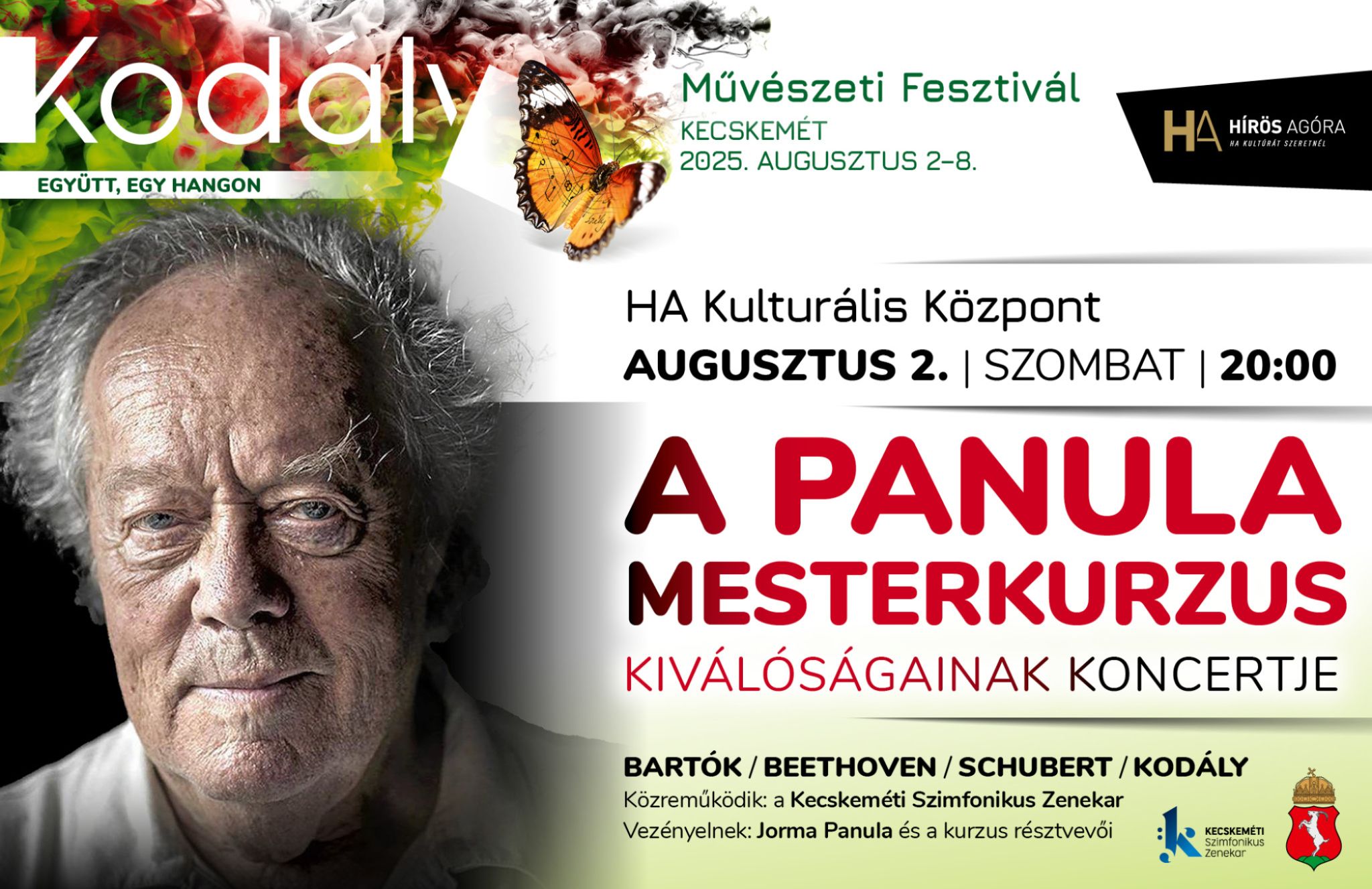 A Panula mesterkurzus kiválóságinak koncertje