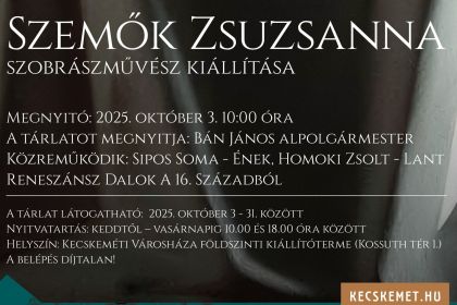 Szemők Zsuzsanna kiállítása a Városháza Galériában