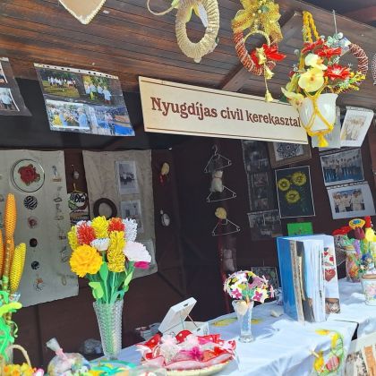 A Nyugdíjas Kerekasztal is bemutatkozott a XXI. Helyi Termék Ünnep - Hungarikum Fesztiválon 2025. május 29. kép