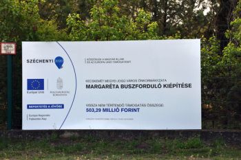 BEFEJEZŐDÖTT A „MARGARÉTA BUSZFORDULÓ KIÉPÍTÉSE” CÍMŰ PROJEKT MEGVALÓSÍTÁSA