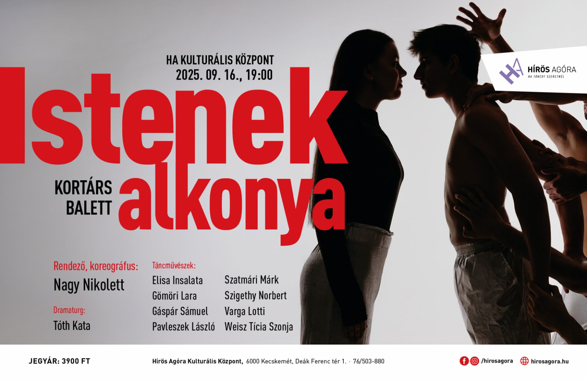 Istenek alkonya - kortárs balett