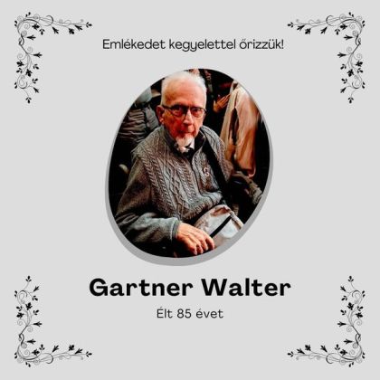 Búcsúzunk Gartner Waltertől 2024. július 29. kép