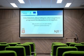 Kiberbűnözés elleni fellépést célzó megelőzési programok Kecskeméten és térségében