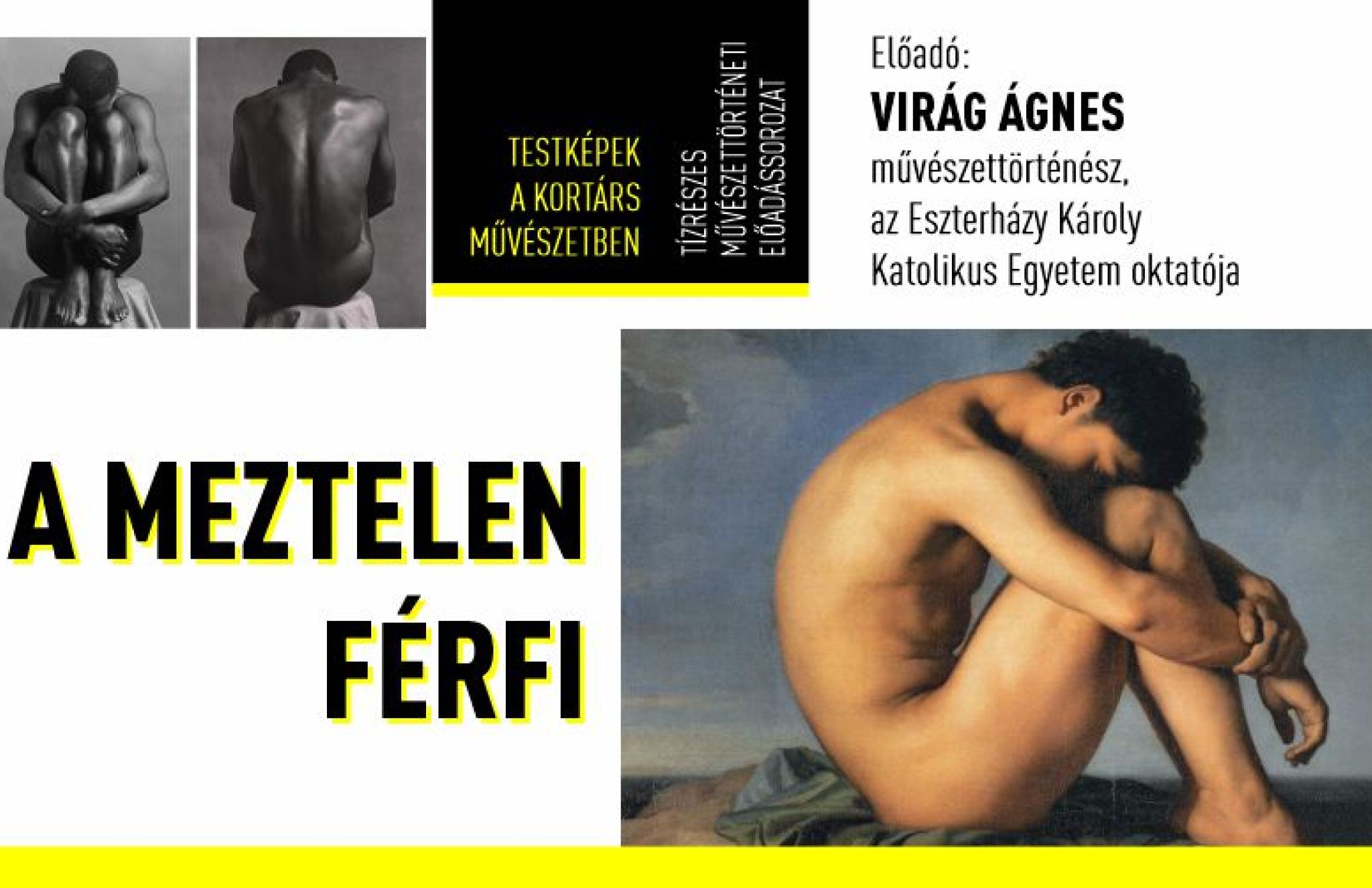Testképek a kortárs művészetben – A meztelen férfi