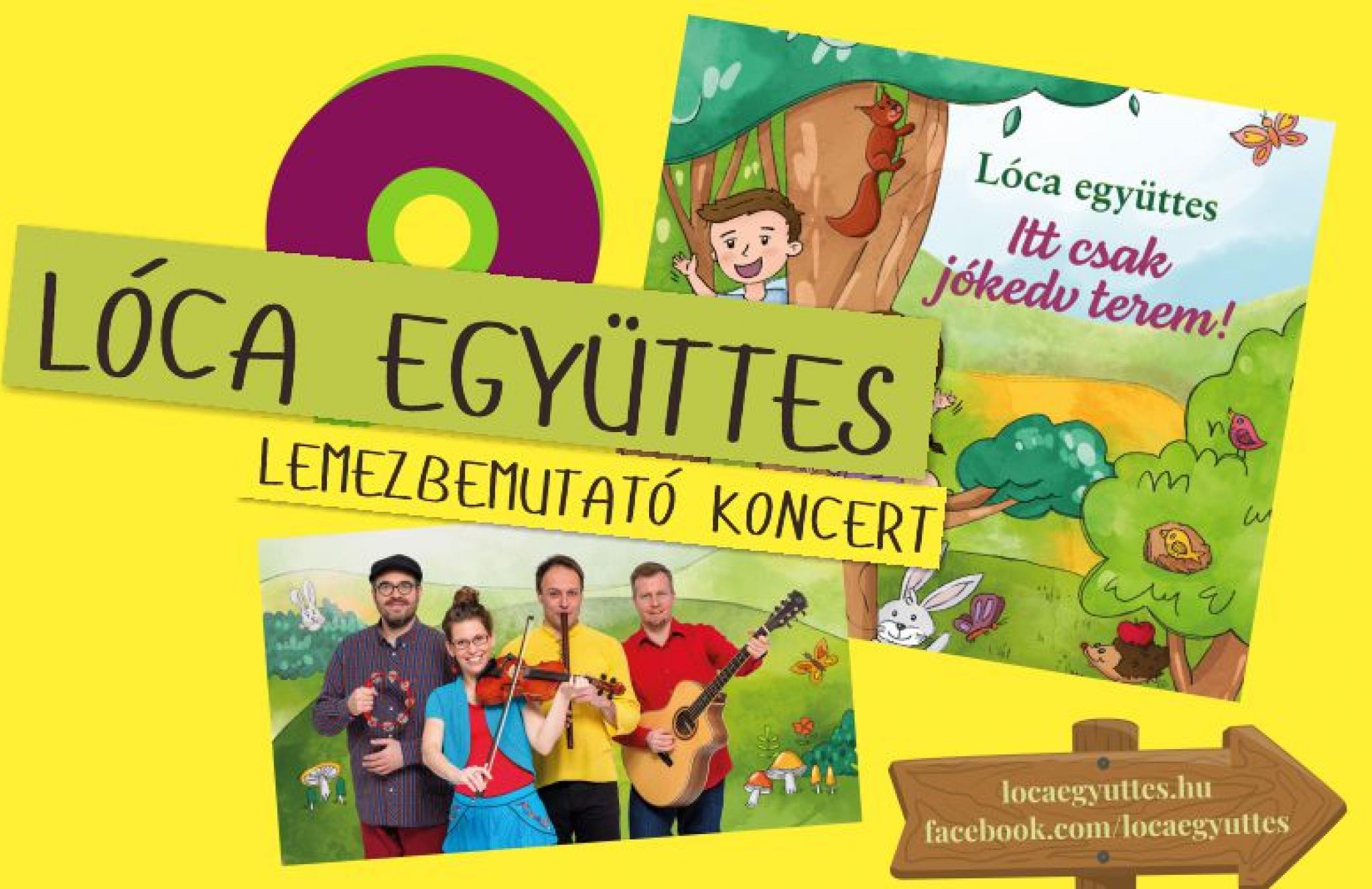 Lóca együttes lemezbemutató koncert
