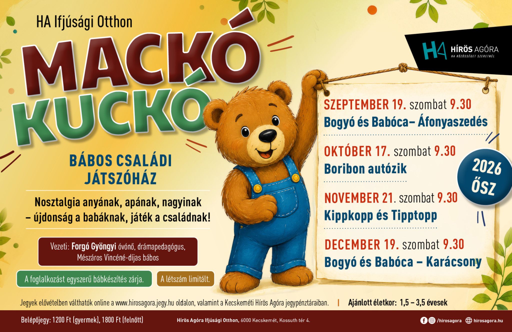Mack&oacute; kuck&oacute; - ősz