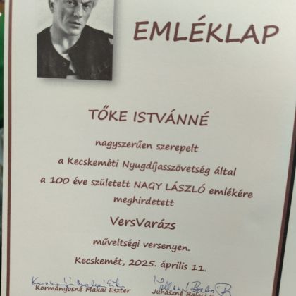 A költészet napját ünnepeltük 2025. április 11. kép