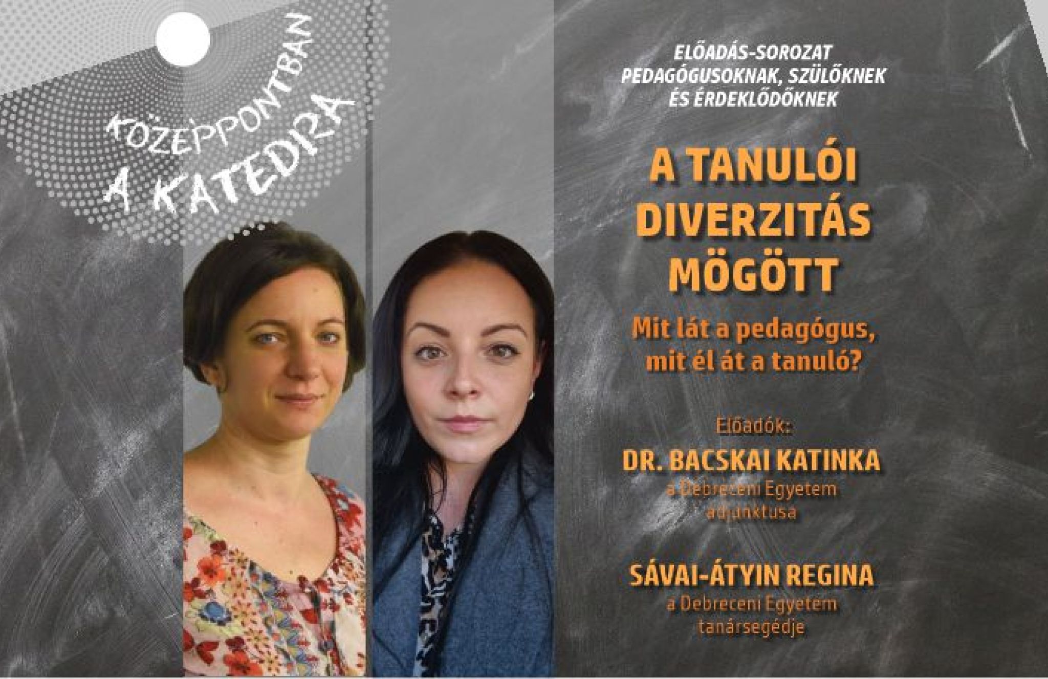 K&ouml;z&eacute;ppontban a katedra &ndash; A tanul&oacute;i diverzit&aacute;s m&ouml;g&ouml;tt. 