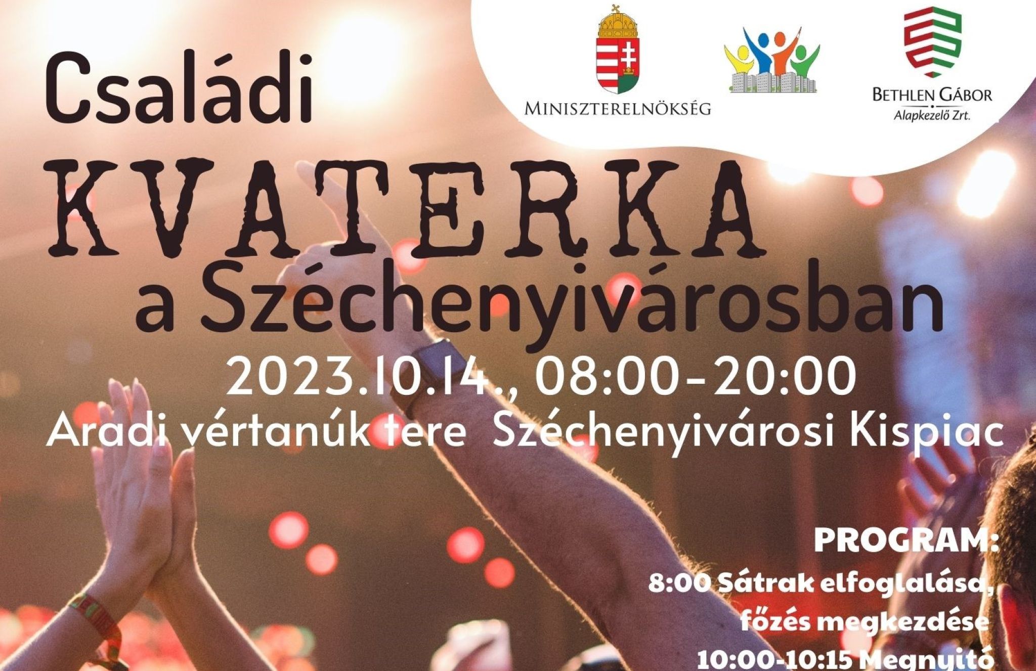 Csal&aacute;di kvaterka a Sz&eacute;chenyiv&aacute;rosban