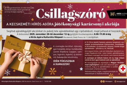 Csillagszóró - Jótékonysági karácsonyi akció