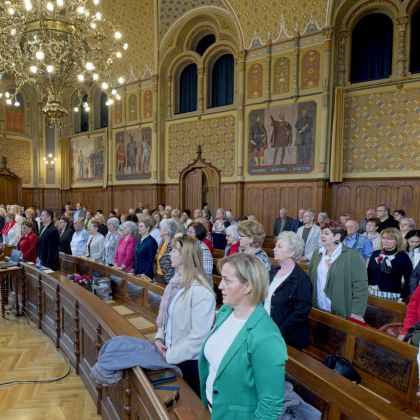 A Nyugdíjas Kerekasztal is részt vett a XIX. Városi Civil Fórumon 2025. április 8. kép