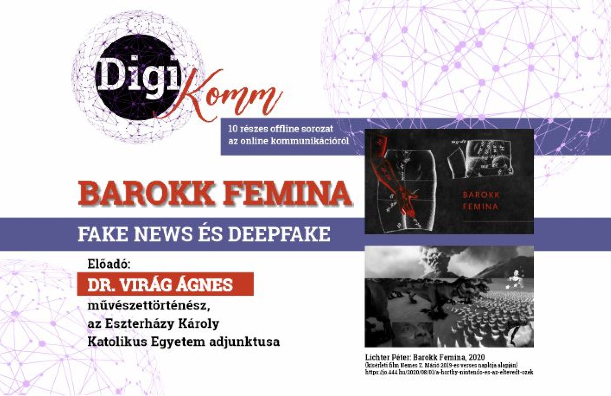 DigiKomm – Barokk femina. Fake news és deepfake