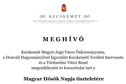 Magyar Hősök Napja 