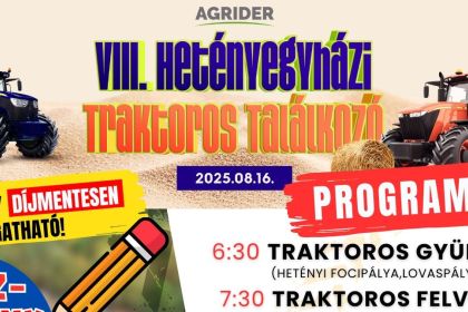 VIII. Hetényegyházi Traktoros Találkozó