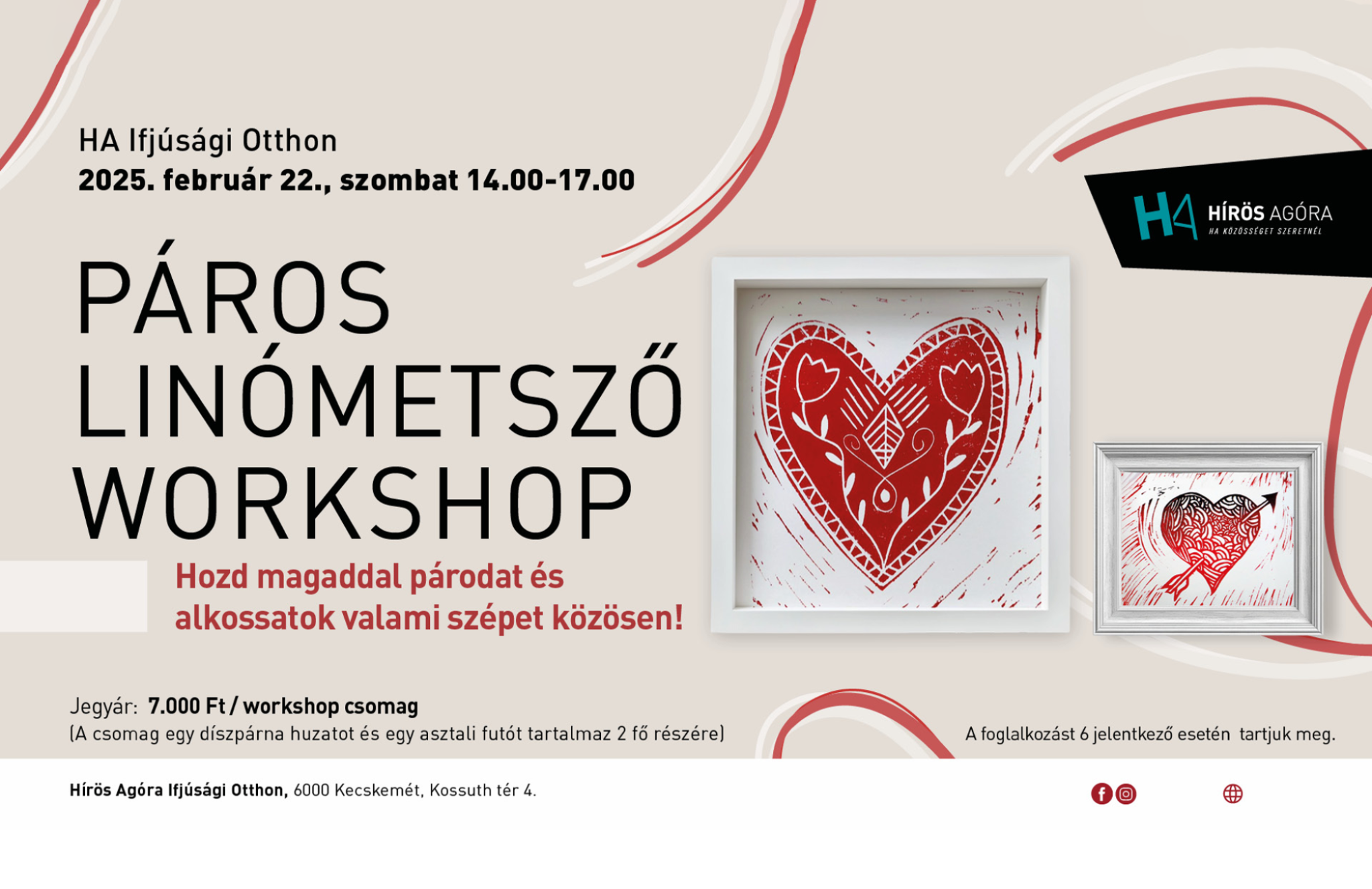 Páros linómetsző workshop