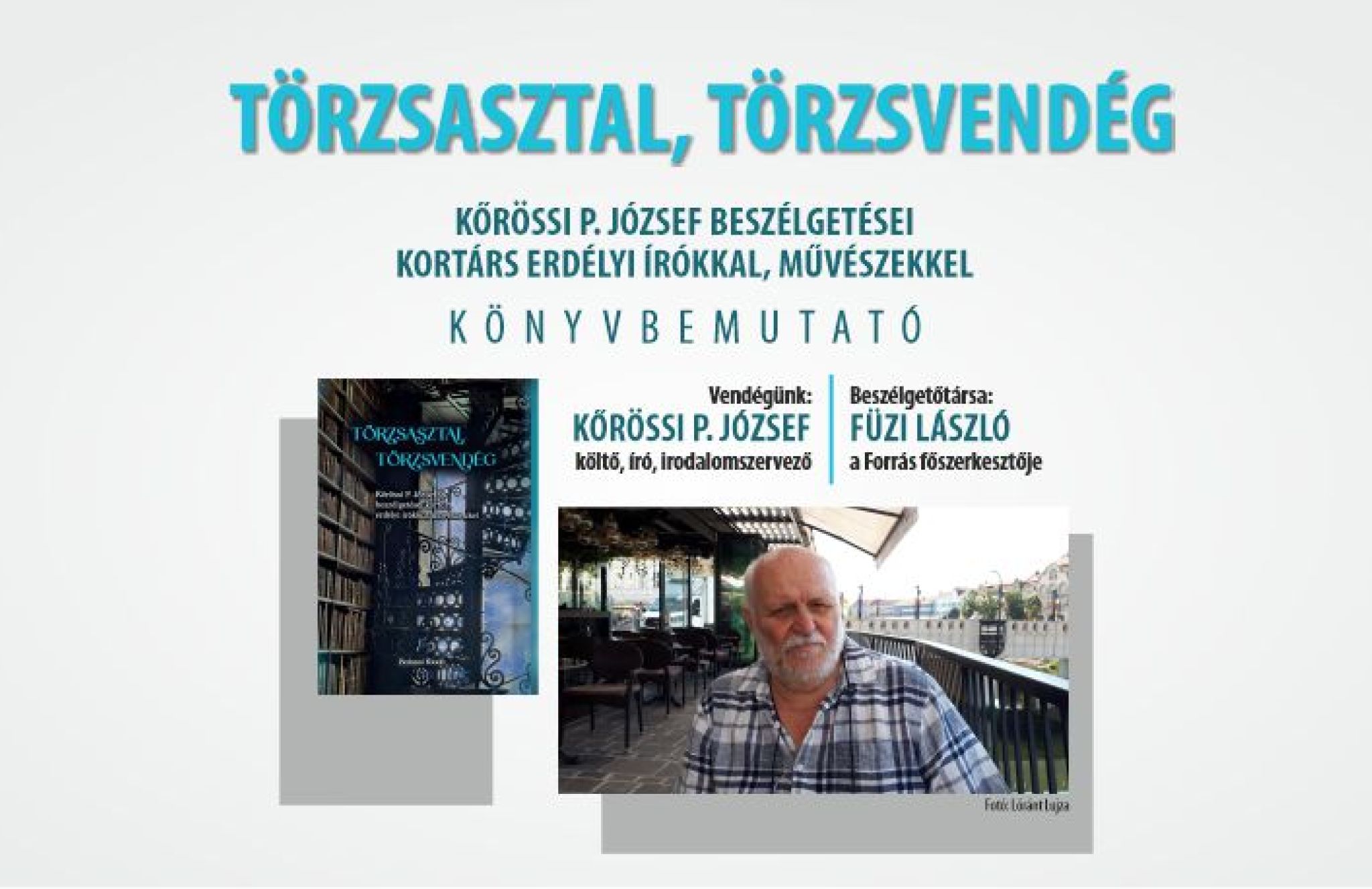 Törzsasztal, törzsvendég - könyvbemutató