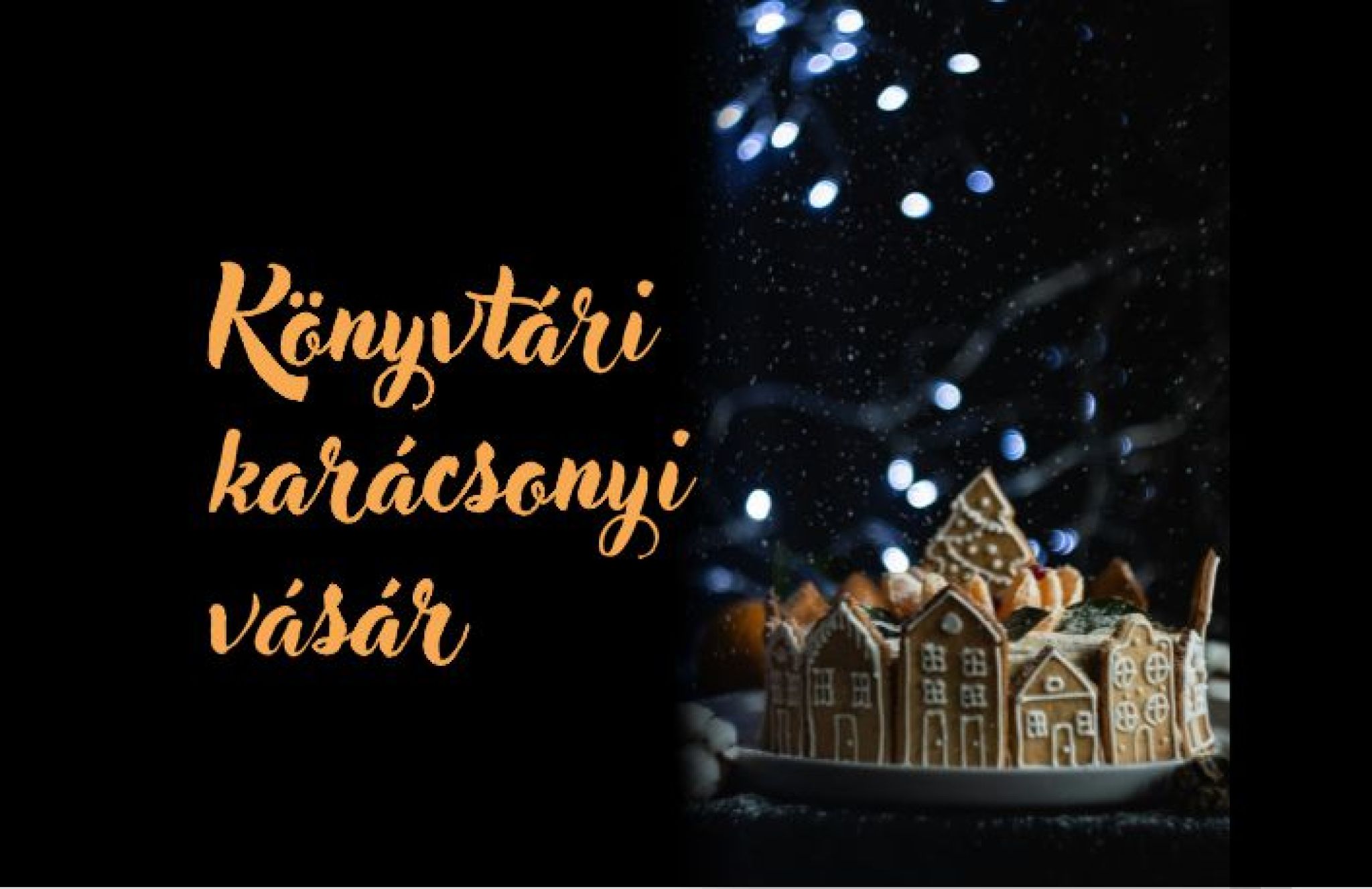 Könyvtári karácsonyi vásár