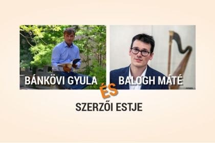 Bánkövi Gyula és Balogh Máté szerzői estje