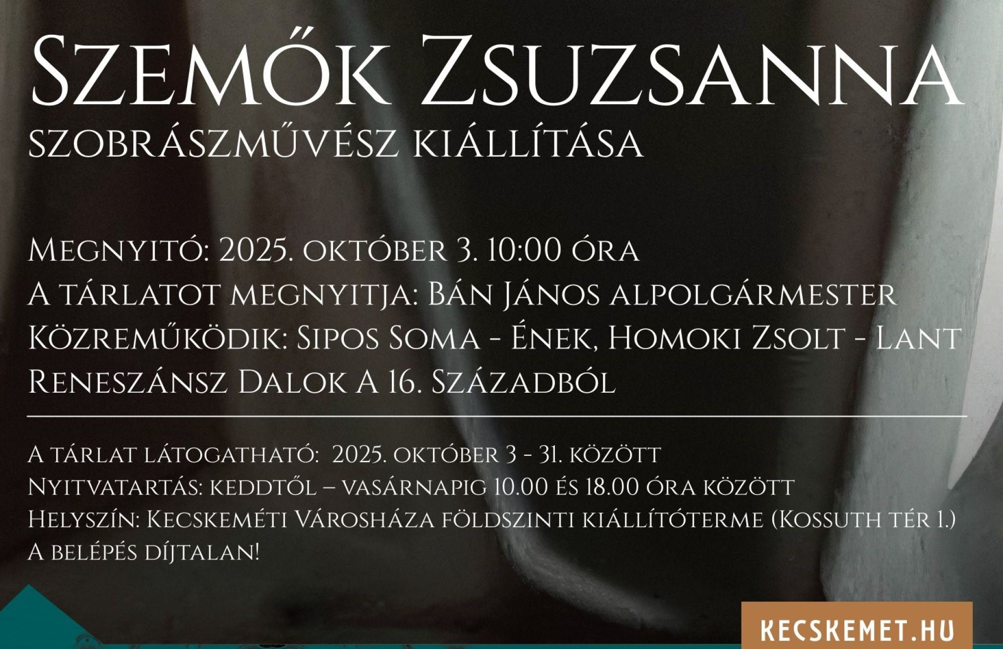 Szemők Zsuzsanna kiállítása a Városháza Galériában