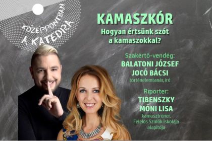 Középpontban a katedra – KAMASZKÓR – Hogyan értsünk szót a kamaszokkal?