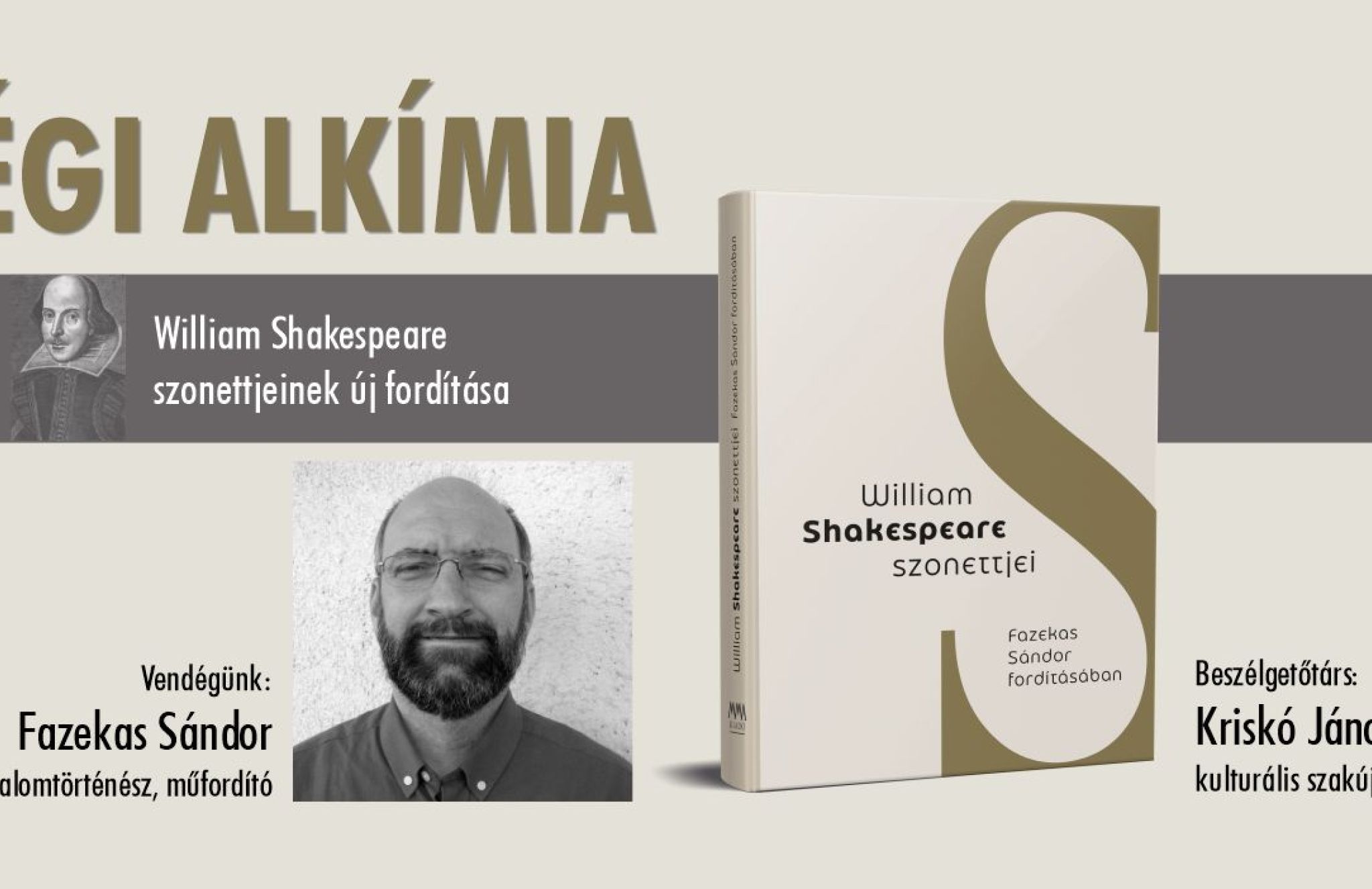 Égi alkímia – William Shakespeare szonettjeinek új fordítása