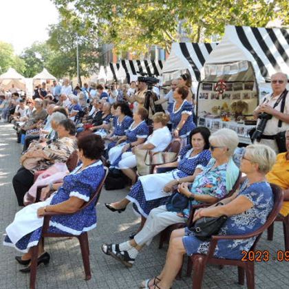 Sikerrel mutatkozott be a Nyugdíjas Civil Kerekasztal a XV. Városi Civil Korzón 2023. szeptember 8. kép