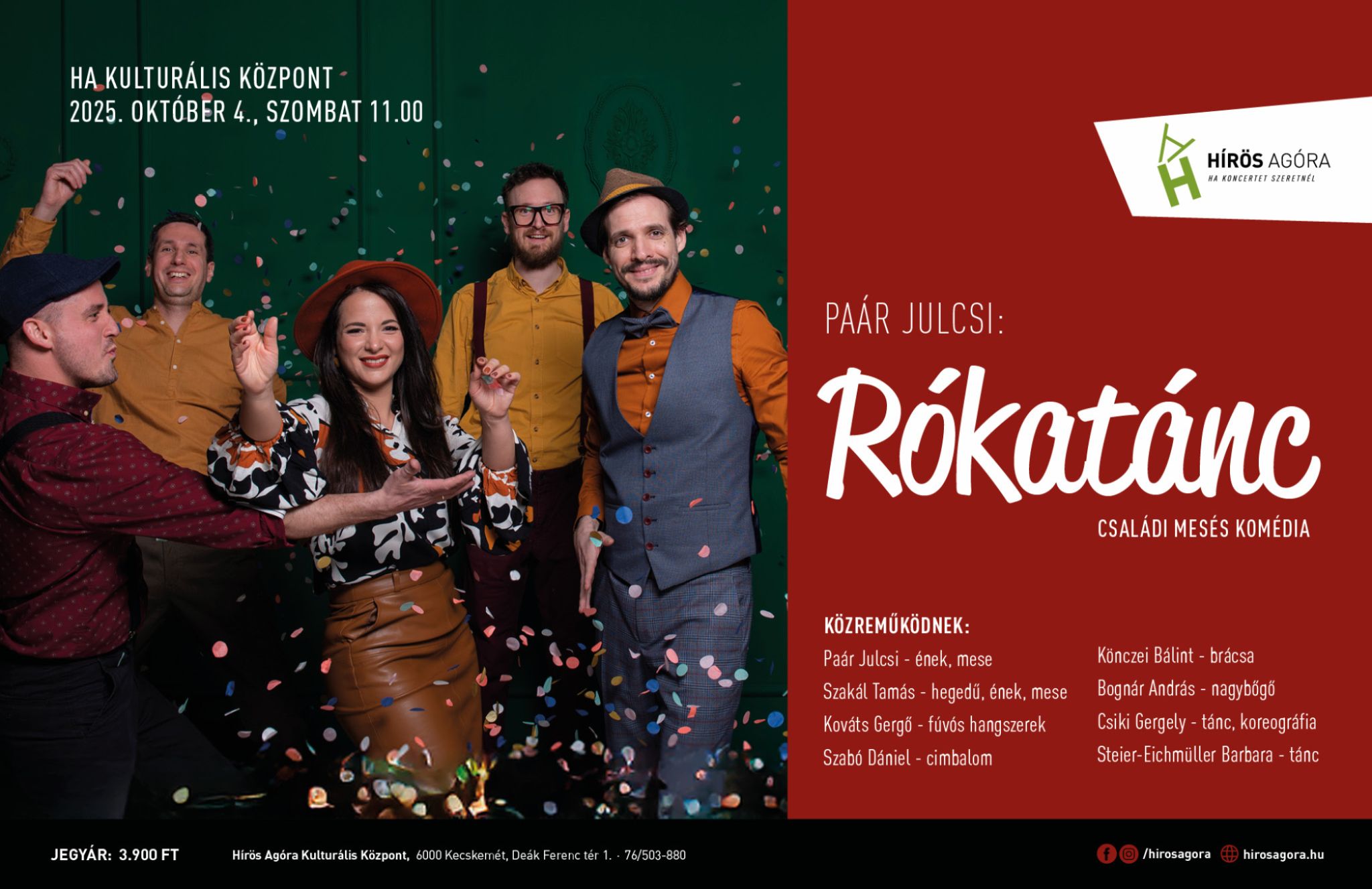 Paár Julcsi: Rókatánc mesés komédia