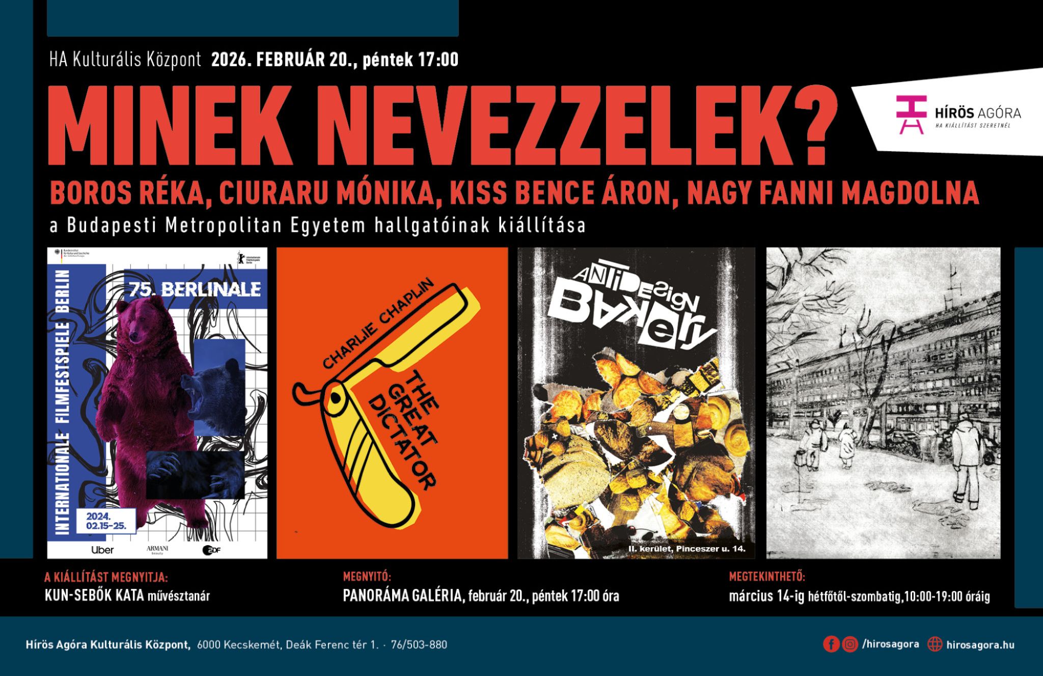 Minek nevezzelek? - A Budapesti Metropolitan Egyetem hallgat&oacute;inak ki&aacute;ll&iacute;t&aacute;sa