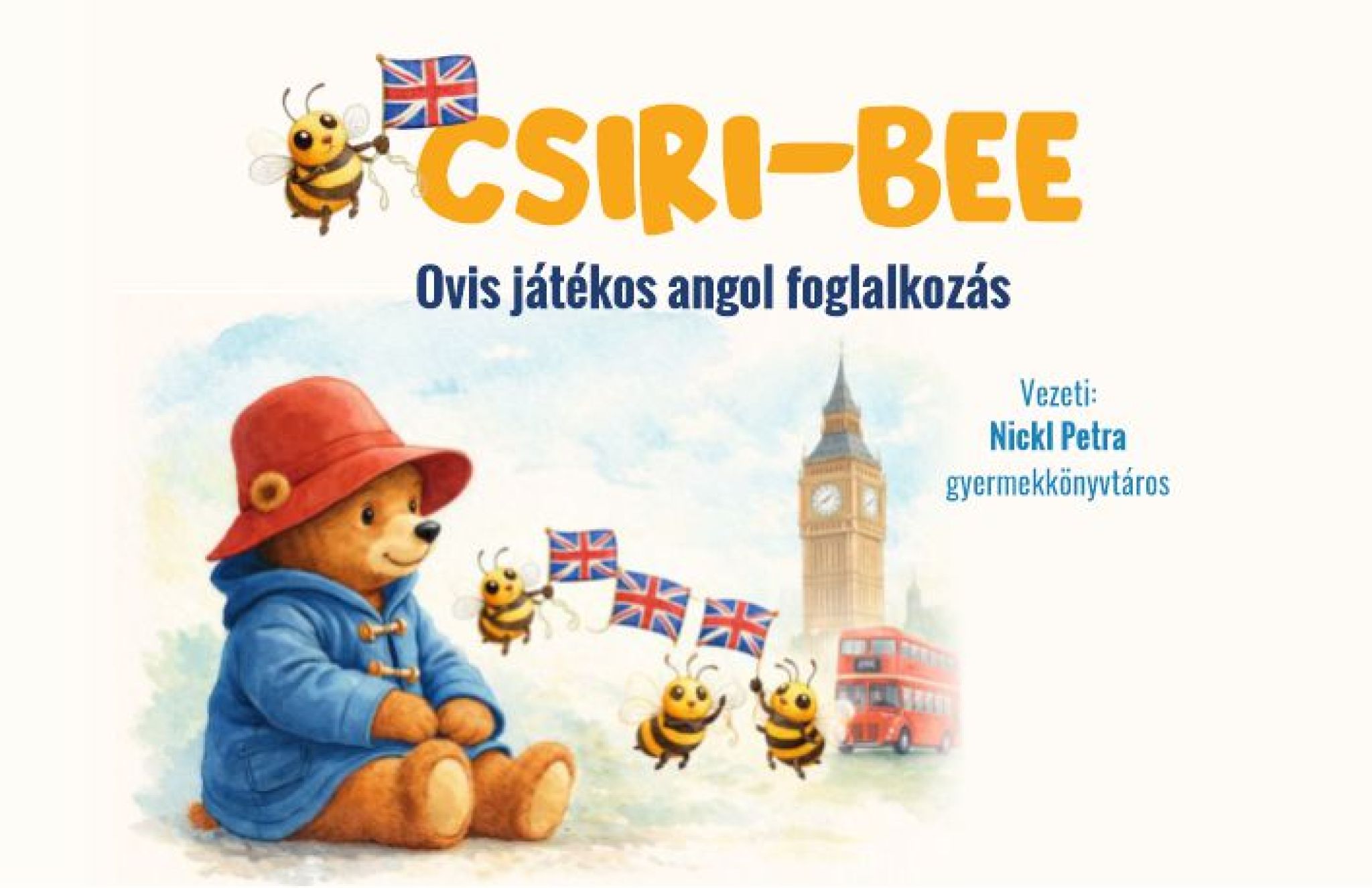 Csiri-bee &ndash; ovis j&aacute;t&eacute;kos angol foglalkoz&aacute;s