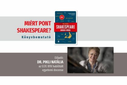 Miért pont Shakespeare? - könyvbemutató