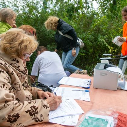 „Mozdulj! Probojáczné Túri Éva emlékére” a Kecskeméti Arborétumban 2024. szeptember 20. kép