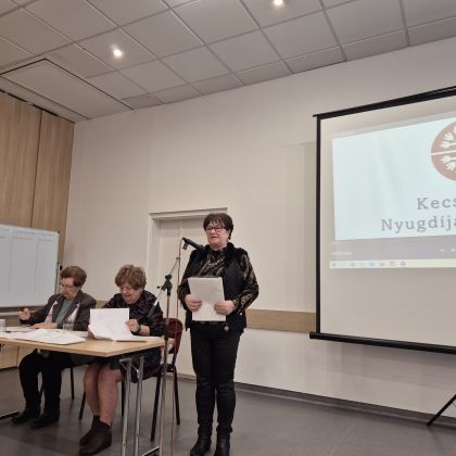 Tiszt&uacute;j&iacute;t&oacute; k&uuml;ld&ouml;ttgyűl&eacute;st tartott a Kecskem&eacute;ti Nyugd&iacute;jassz&ouml;vets&eacute;g 2026. febru&aacute;r 20. k&eacute;p